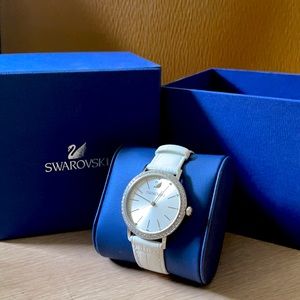 Swarovski Graceful Lady White Watch